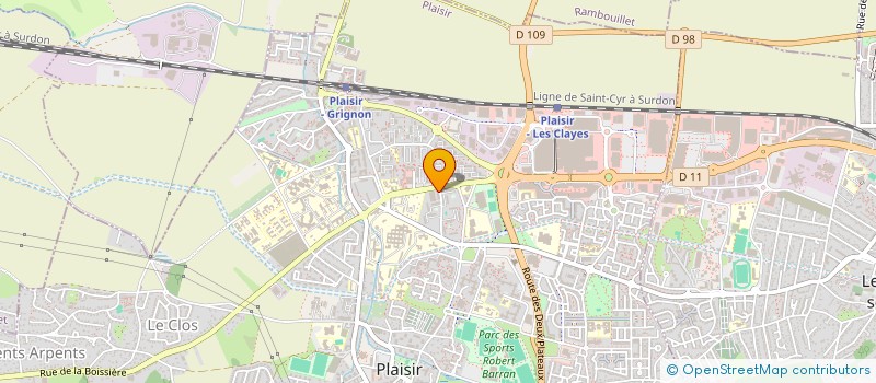 localisation de l'entreprise SOCIETE CIVILE PARTICULIERE VILLIERS  PLAISIR