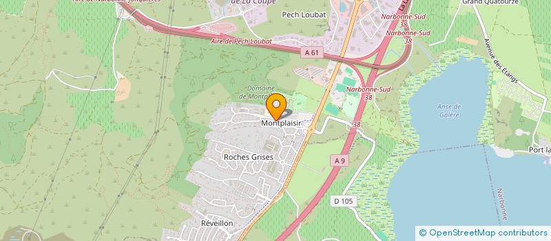localisation de l'entreprise SOCIETE CIVILE PATRIMONIALE à NARBONNE