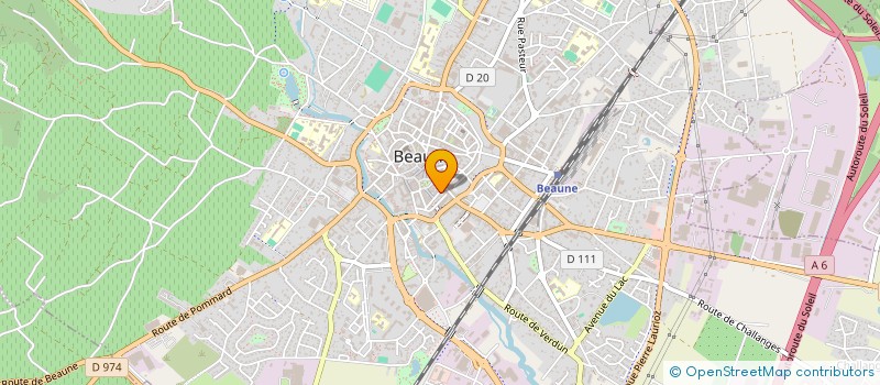 localisation de l'entreprise SOCIETE CIVILE PATRIMONIALE BASSIER EN ABREGE SCP BASSIER  BEAUNE