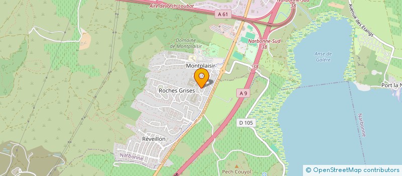 localisation de l'entreprise SOCIETE CIVILE PATRIMONIALE CHRISLYNE2 à NARBONNE