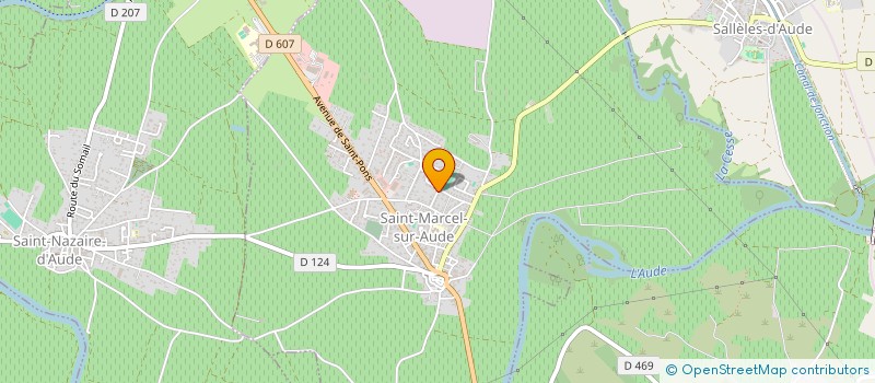 localisation de l'entreprise SOCIETE CIVILE PATRIMONIALE D5  SAINT-MARCEL-SUR-AUDE