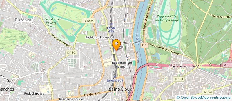 localisation de l'entreprise SOCIETE CIVILE PATRIMONIALE DES POETES à SAINT-CLOUD