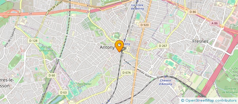 localisation de l'entreprise SOCIETE CIVILE PATRIMONIALE DEVIE à ANTONY