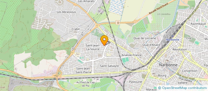 localisation de l'entreprise SOCIETE CIVILE PATRIMONIALE DU CHEMIN DU PUY  NARBONNE