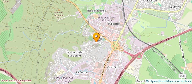 localisation de l'entreprise SOCIETE CIVILE PATRIMONIALE ELBAZ à NARBONNE