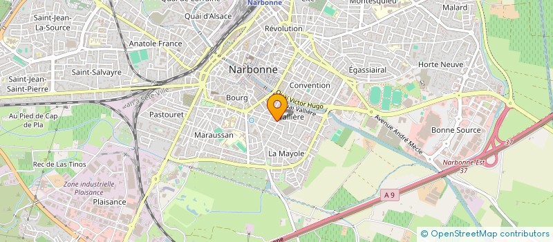 localisation de l'entreprise SOCIETE CIVILE PATRIMONIALE FOULATERRE à NARBONNE