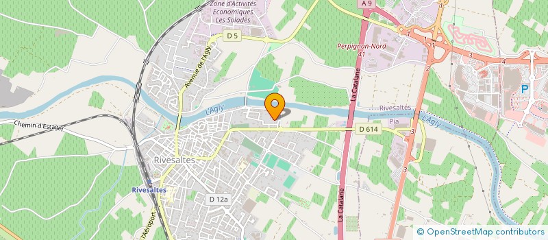localisation de l'entreprise SOCIETE CIVILE PATRIMONIALE GALAJ à RIVESALTES