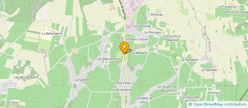 localisation de l'entreprise SOCIETE CIVILE PATRIMONIALE IMMOBILIERE NAV à VOUVRAY