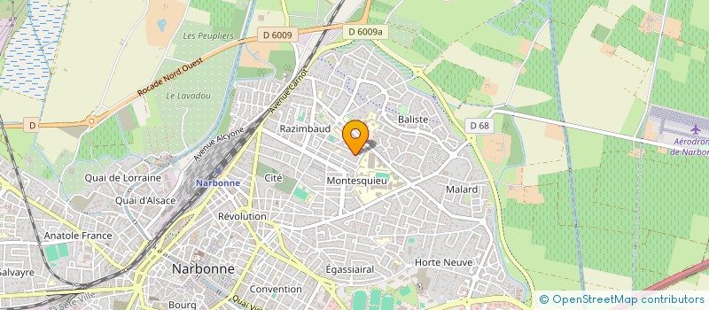 localisation de l'entreprise SOCIETE CIVILE PATRIMONIALE JMC1 à NARBONNE