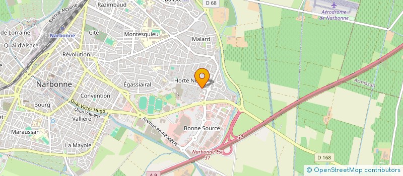 localisation de l'entreprise SOCIETE CIVILE PATRIMONIALE JPAJ  NARBONNE