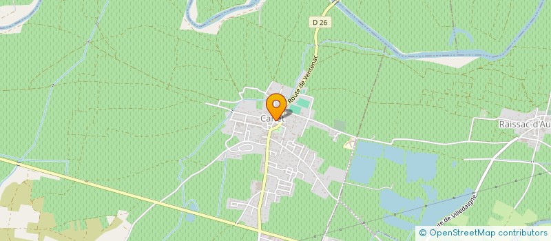 localisation de l'entreprise SOCIETE CIVILE PATRIMONIALE LES MANOLE  LUC-SUR-ORBIEU