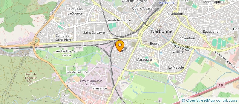 localisation de l'entreprise SOCIETE CIVILE PATRIMONIALE LYSITHEA à NARBONNE