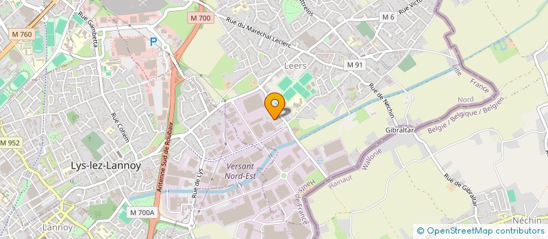 localisation de l'entreprise SOCIETE CIVILE PATRIMONIALE MA CAMPAGNE  LEERS