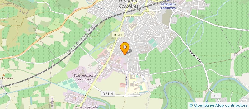 localisation de l'entreprise SOCIETE CIVILE PATRIMONIALE MARYANNICK  LEZIGNAN-CORBIERES