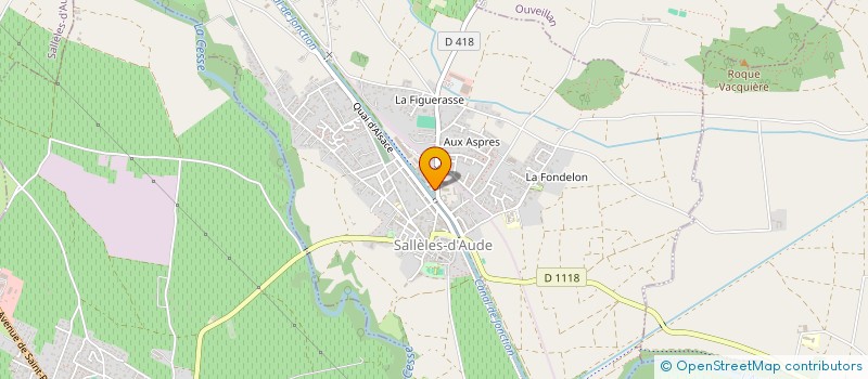 localisation de l'entreprise SOCIETE CIVILE PATRIMONIALE MB2A  SALLELES-D'AUDE