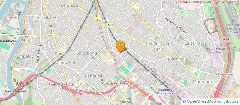 localisation de l'entreprise SOCIETE CIVILE PATRIMONIALE NTM à TOULOUSE