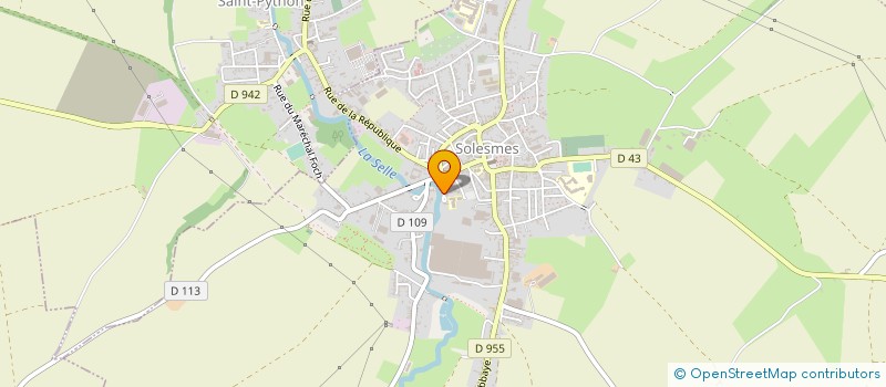 localisation de l'entreprise SOCIETE CIVILE PATRIMONIALE SANIEZ à SOLESMES