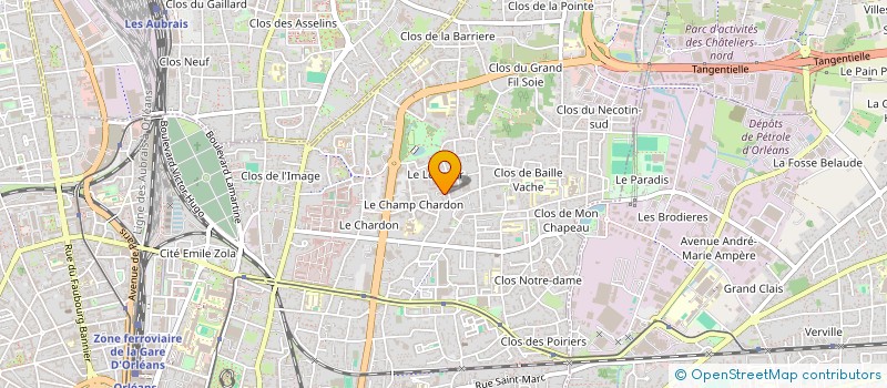 localisation de l'entreprise SOCIETE CIVILE PATRIMONIALE XEMA à ORLEANS