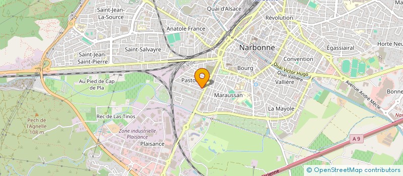 localisation de l'entreprise SOCIETE CIVILE PATRIMONIALE XOLOT à NARBONNE