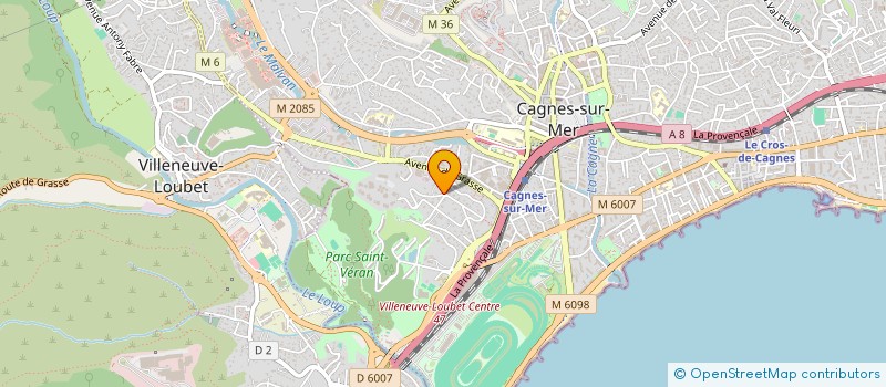 localisation de l'entreprise SOCIETE CIVILE PATYS à CAGNES SUR MER