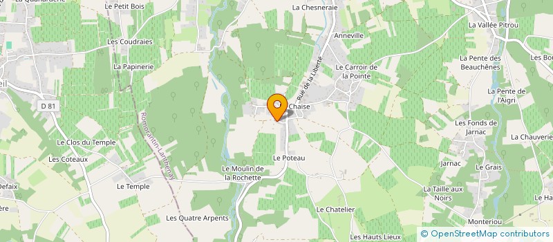 localisation de l'entreprise SOCIETE CIVILE PAUL DU PRIEURE  SAINT-GEORGES-SUR-CHER