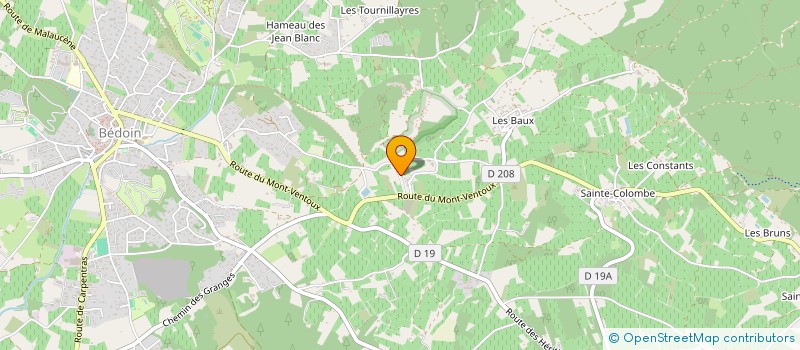 localisation de l'entreprise SOCIETE CIVILE PB  FLASSAN