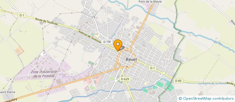 localisation de l'entreprise SOCIETE CIVILE PEPINS DE PAMPLEMOUSSE  REVEL