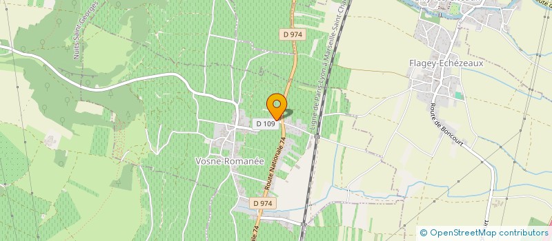 localisation de l'entreprise SOCIETE CIVILE PERROT MINNOT  VOSNE-ROMANEE