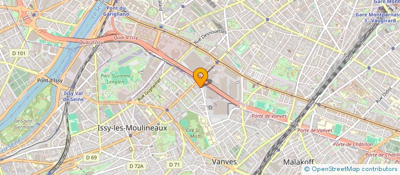 localisation de l'entreprise SOCIETE CIVILE PERSONNEL ISL à ISSY-LES-MOULINEAUX
