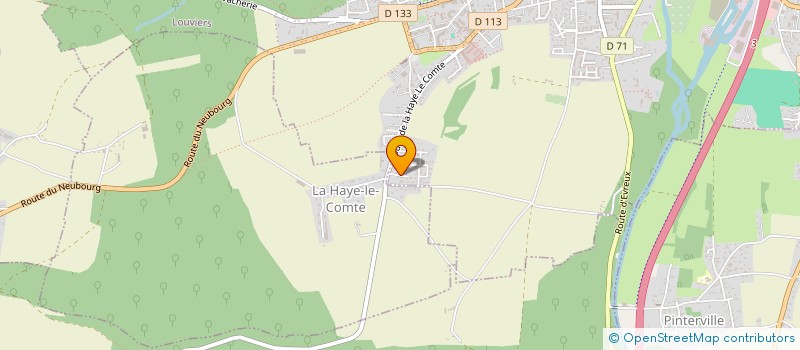 localisation de l'entreprise SOCIETE CIVILE PHAROS à LOUVIERS