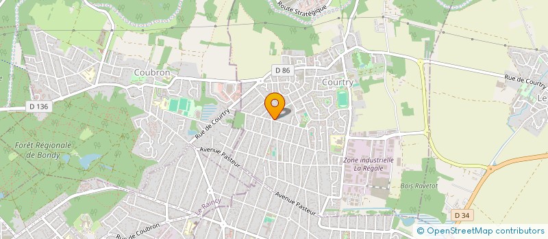 localisation de l'entreprise SOCIETE CIVILE PHEBUS  COURTRY
