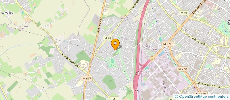 localisation de l'entreprise SOCIETE CIVILE PHEDANE  BONDUES