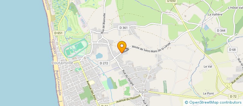 localisation de l'entreprise SOCIETE CIVILE PHILADCAM à AGON-COUTAINVILLE
