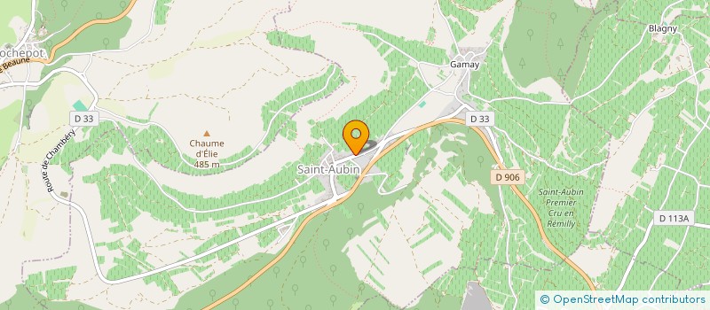 localisation de l'entreprise SOCIETE CIVILE PHILIPPE CHAUTARD à SAINT-AUBIN