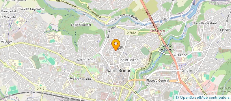 localisation de l'entreprise SOCIETE CIVILE PHILOMENE à SAINT-BRIEUC