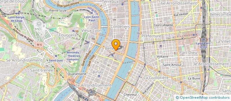 localisation de l'entreprise SOCIETE CIVILE PHOENIX PARTNERS  LYON