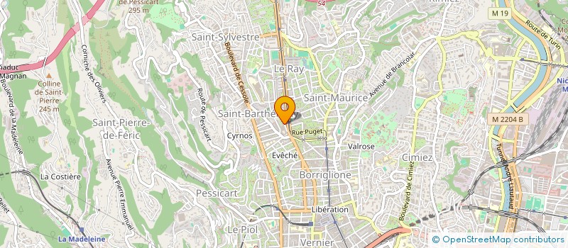 localisation de l'entreprise SOCIETE CIVILE PIATTI à NICE
