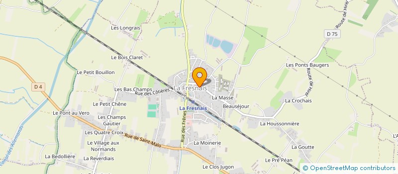 localisation de l'entreprise SOCIETE CIVILE PICHOT JOUQUAN  LA FRESNAIS