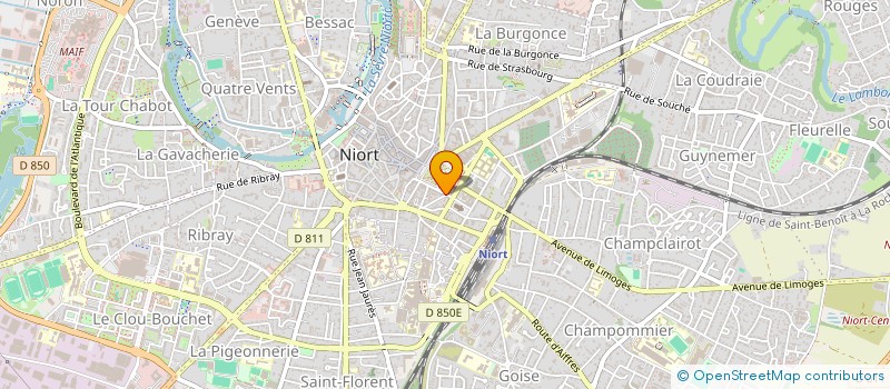 localisation de l'entreprise SOCIETE CIVILE PLEIN SUD à NIORT