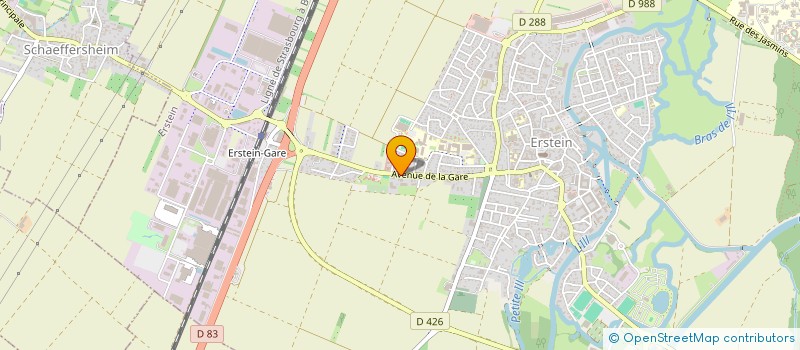 localisation de l'entreprise SOCIETE CIVILE PORT CESAR  ERSTEIN