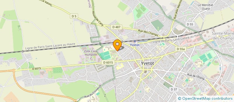 localisation de l'entreprise SOCIETE CIVILE POUCHIN  YVETOT