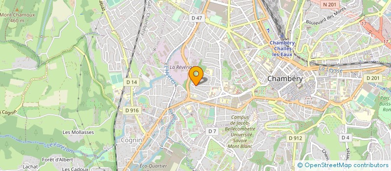 localisation de l'entreprise SOCIETE CIVILE PRAMIGA à CHAMBERY