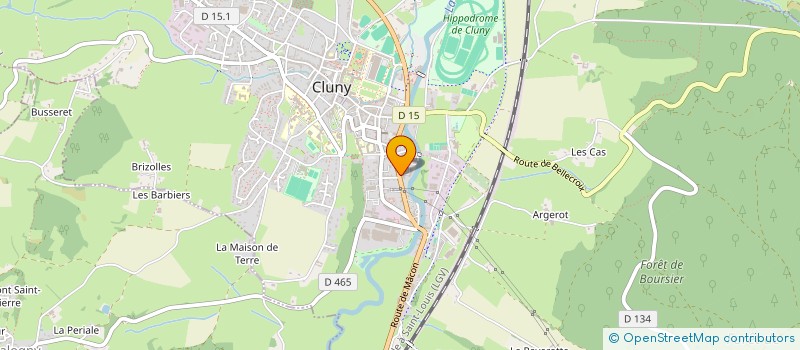 localisation de l'entreprise SOCIETE CIVILE PRAPIC à CLUNY