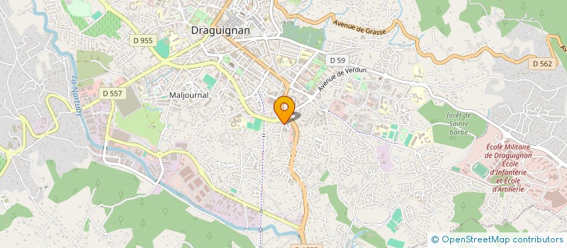 localisation de l'entreprise SOCIETE CIVILE PRETTI S  DRAGUIGNAN