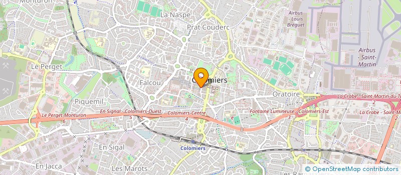 localisation de l'entreprise SOCIETE CIVILE PRIERE FAMILY à COLOMIERS