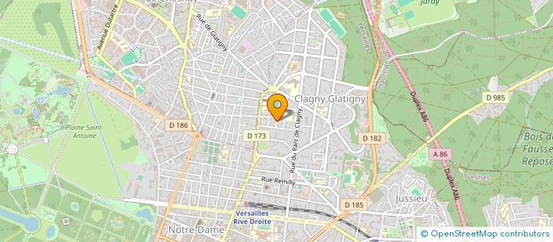 localisation de l'entreprise SOCIETE CIVILE PRIMINVEST à VERSAILLES