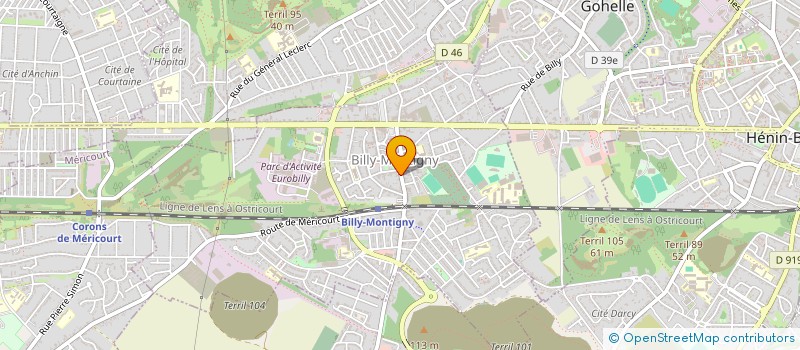 localisation de l'entreprise SOCIETE CIVILE PRINCE  MONTIGNY-EN-GOHELLE