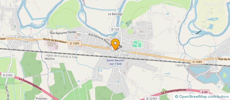 localisation de l'entreprise SOCIETE CIVILE PRO FAMILIA  SAINT-SEURIN-SUR-L'ISLE