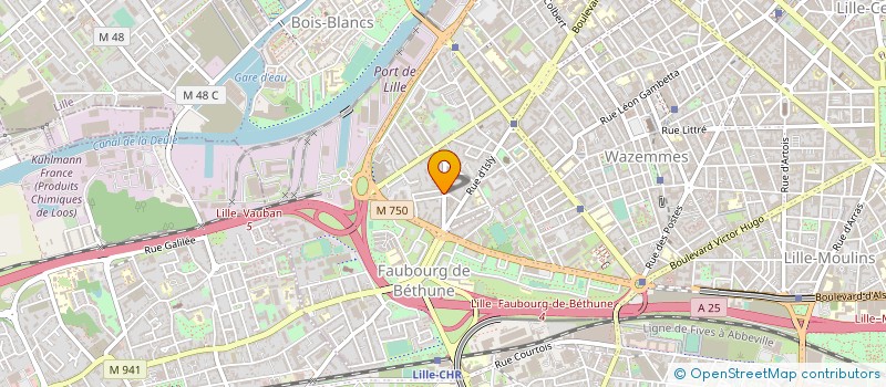 localisation de l'entreprise SOCIETE CIVILE PROFESIONNELLE D'INFIRMIERES DUCATEZ - CANIS - BENOUAHLIMA à LILLE