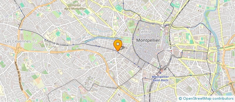 localisation de l'entreprise SOCIETE CIVILE PROFESSIONNELLE BERNARD-OLIVES à MONTPELLIER